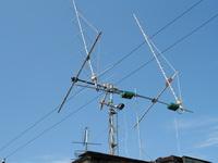 Антенная система для работы через любительские спутники в диапазонах 144 и 435 МГц